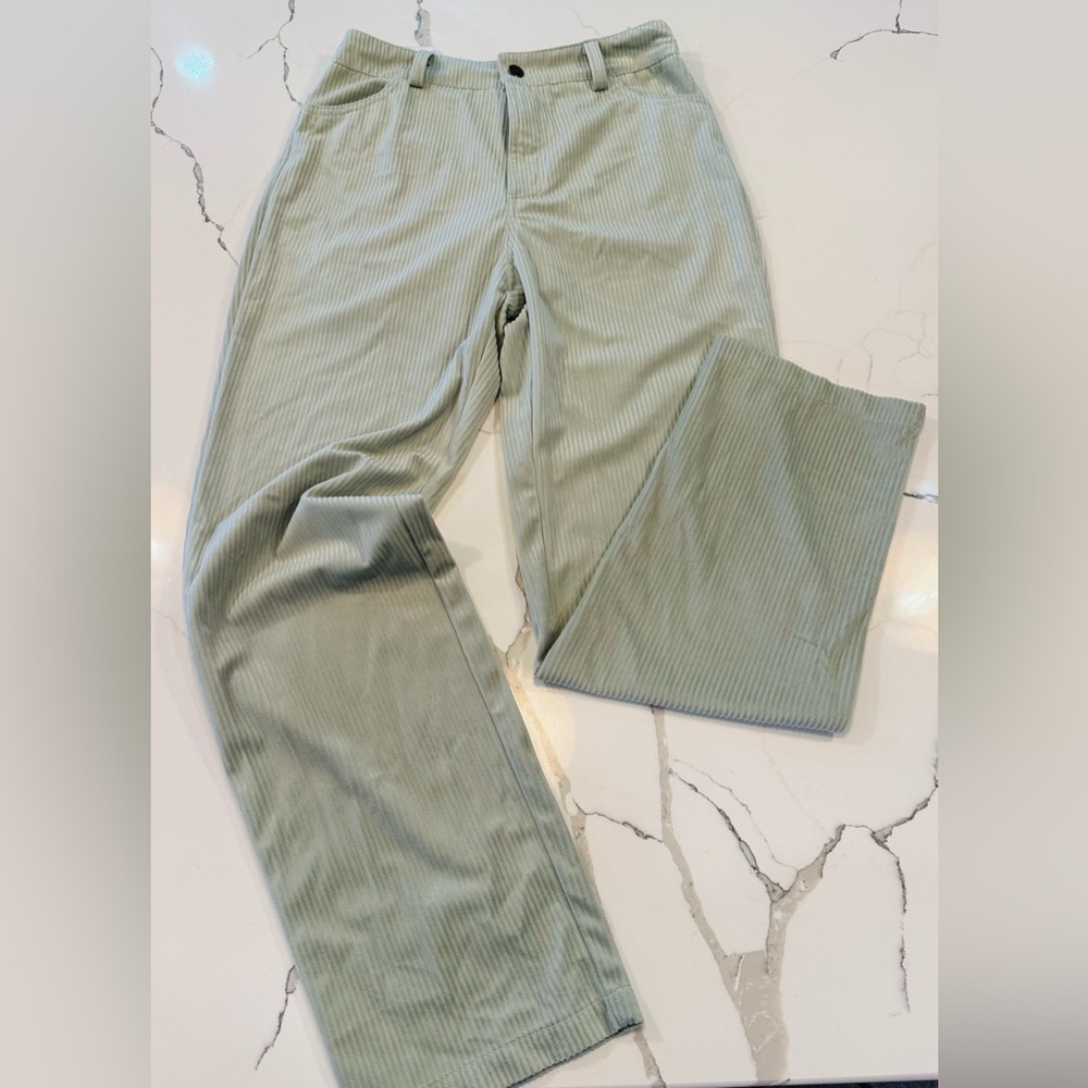 Pastel Green Corduroy Trouser NWOT